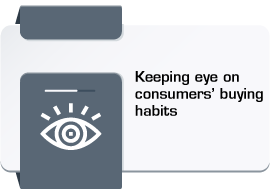 Keeping eye on consumers’ buying habits